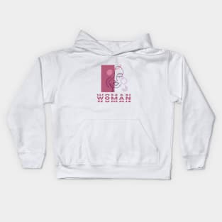 Support Women's Rights Kids Hoodie